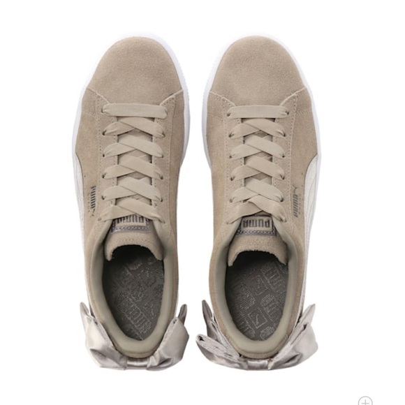 NIB Puma Suede Bow Sneakers Size 7.5 - Picture 6 of 8